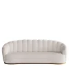 Divano Bouclé Medio Bianco Nest