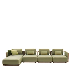 Divano da esterno Modular Citron Magnetico Moorea