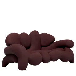Divano Morphologica in Bouclé Marrone