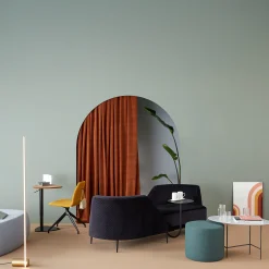 Divano Pergy Vis-à-Vis nero