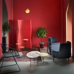 Divano Pergy Vis-à-Vis nero