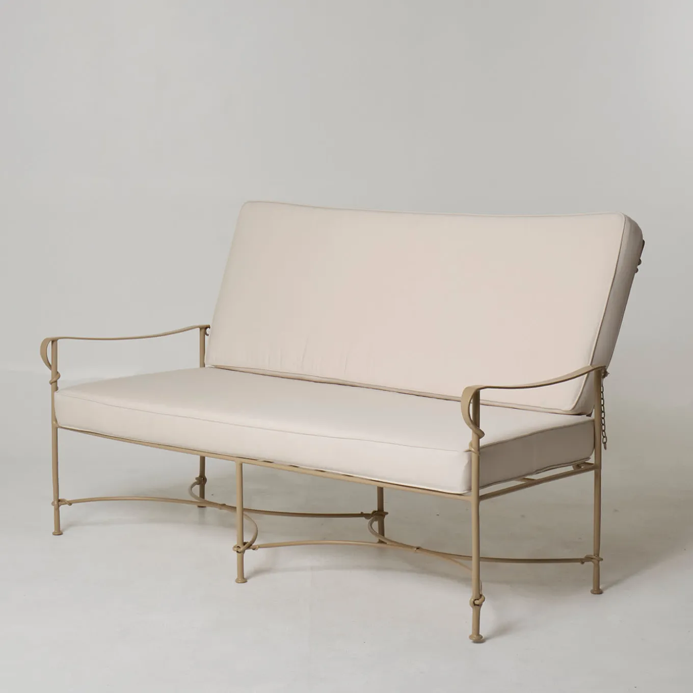 Divano reclinabile per esterni in ferro Lotus