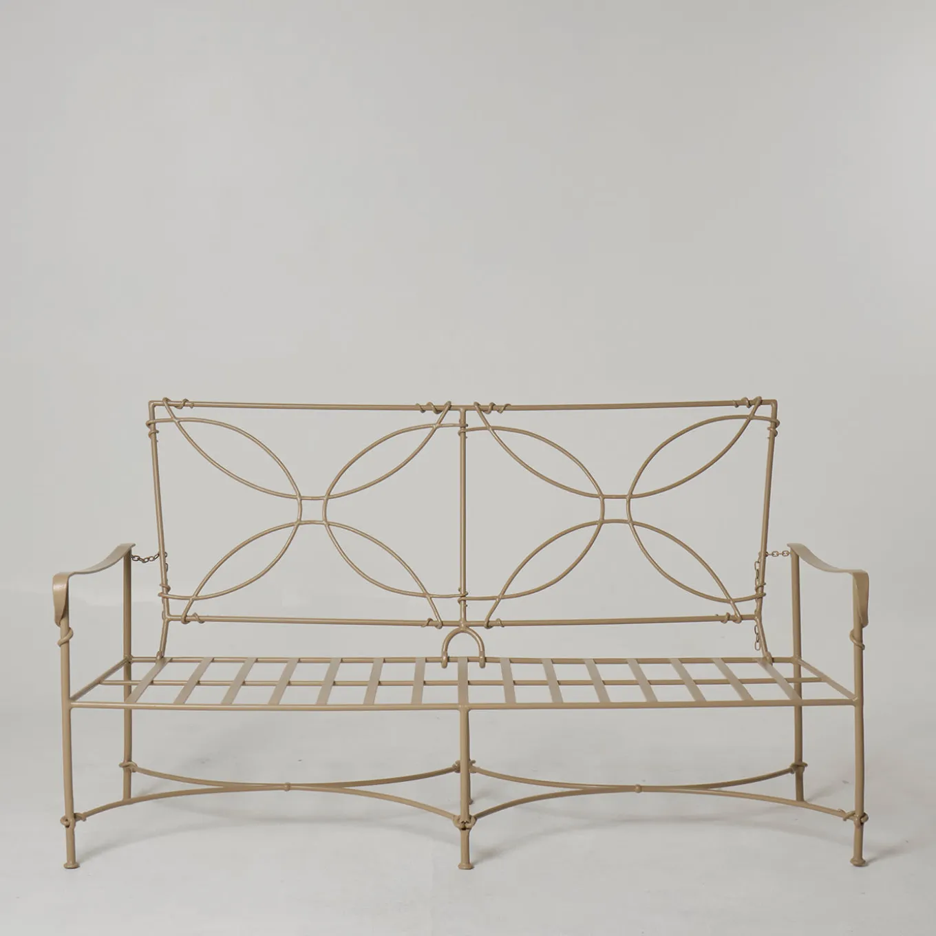 Divano reclinabile per esterni in ferro Lotus