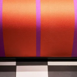 Divano Sofo viola e rosso