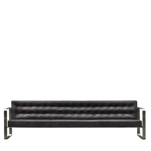Divano T33 nero di Franco ALbini