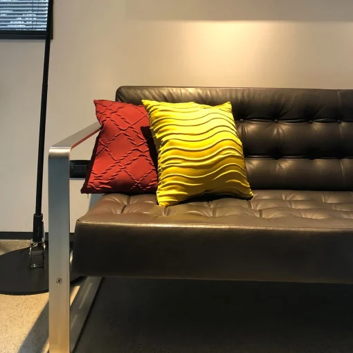 Divano T33 nero di Franco ALbini