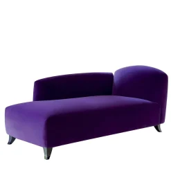 Divano Tokyo Chaise Longue in velluto