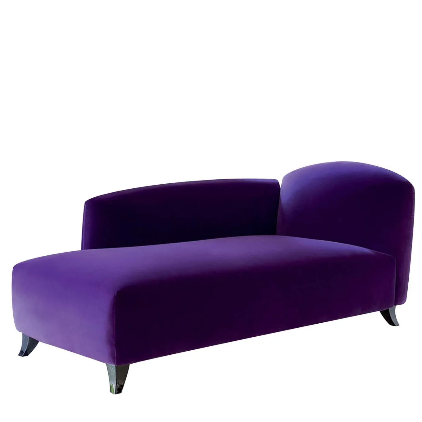 Divano Tokyo Chaise Longue in velluto