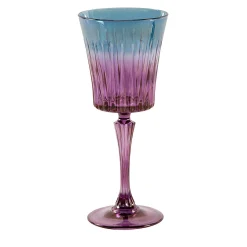 Domina Set di 2 bicchieri da acqua viola-blu