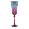 Domina Set di 2 flute d'acqua viola-blu