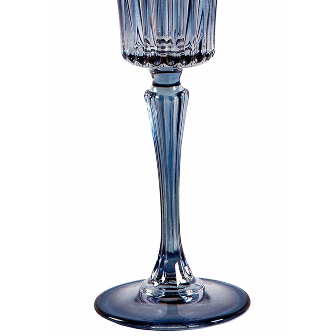Domina Set di 2 flute d'acqua viola-blu