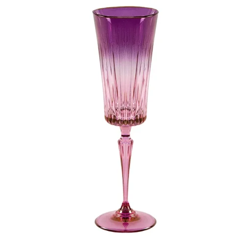 Domina Set di 2 flute rosa-viola