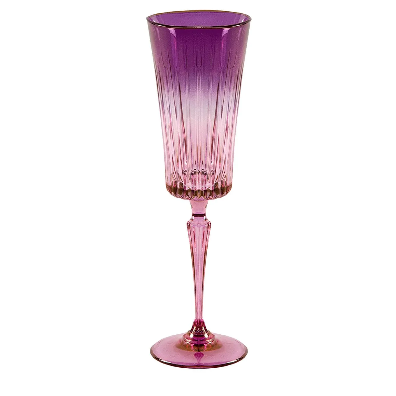 Domina Set di 2 flute rosa-viola