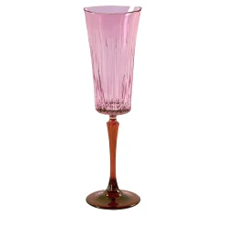 Domina Set di 2 flute rosa-arancio