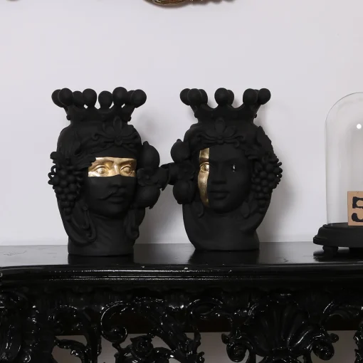 Donna Carmela Vaso nero