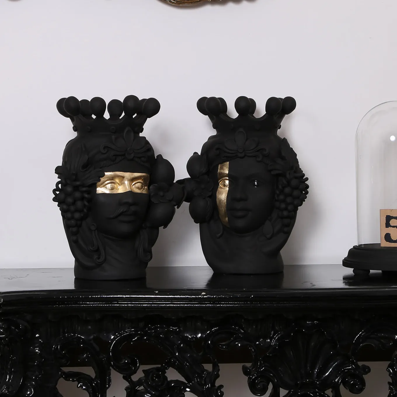 Donna Carmela Vaso nero