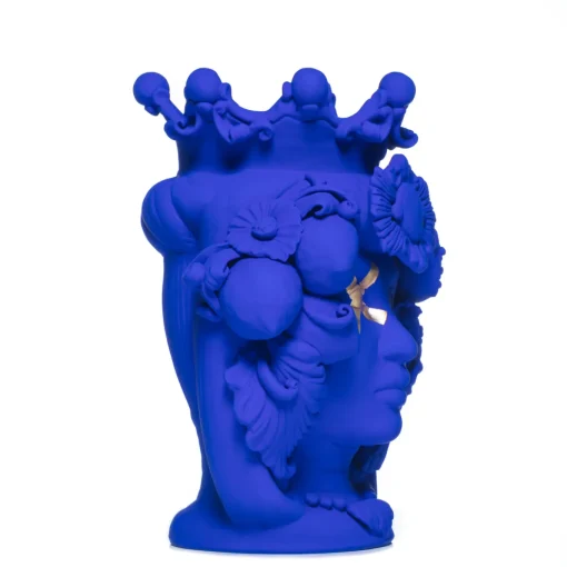 Donna Rosalia Vaso Oltremare blu