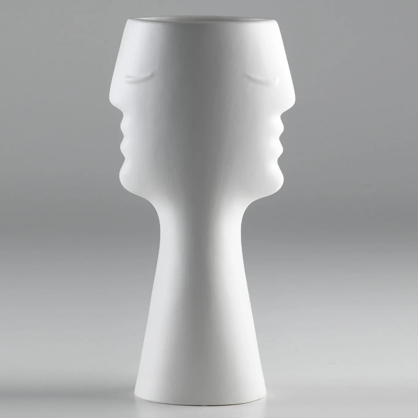 Doppiapresenza Vaso alto bianco