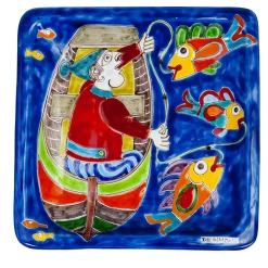 DS Piastra quadrata Pesca in barca