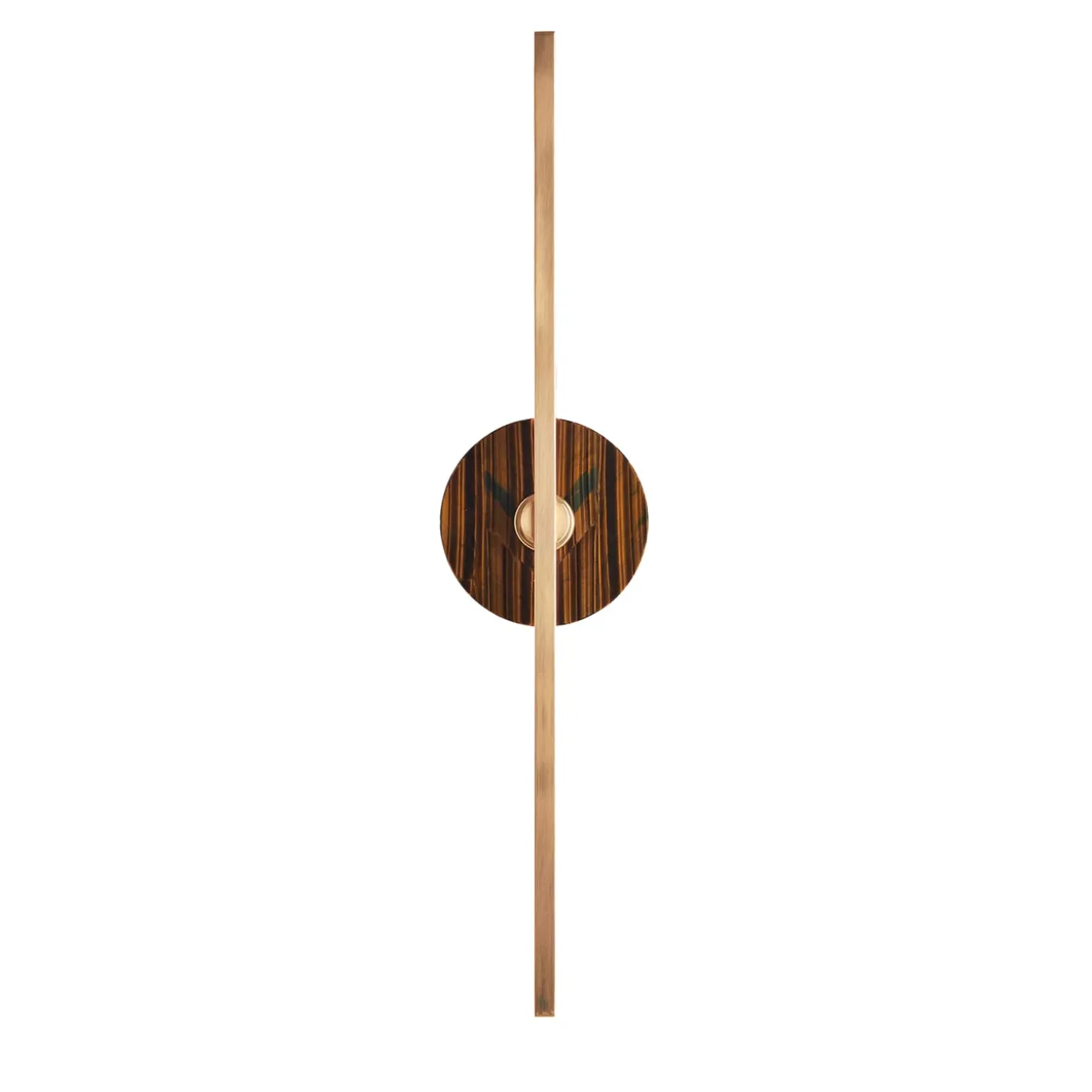 Elite Stick Applique in ottone lucido e occhio di tigre