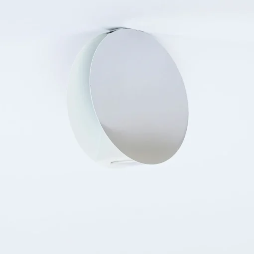 Faretto da soffitto regolabile Mimesi in acciaio bianco