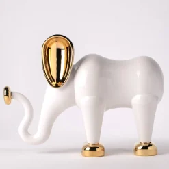 Fermalibro scultura Elio White