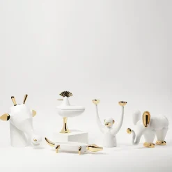 Fermalibro scultura Elio White