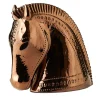Figurina testa di cavallo Rimini Rame di Aldo Londi