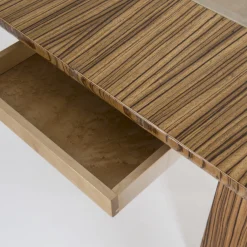 Florence Tavolo rettangolare in legno zebrano 1947
