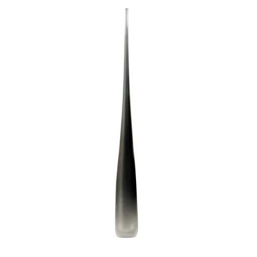 Flute Oltremare Vaso grigio e nero