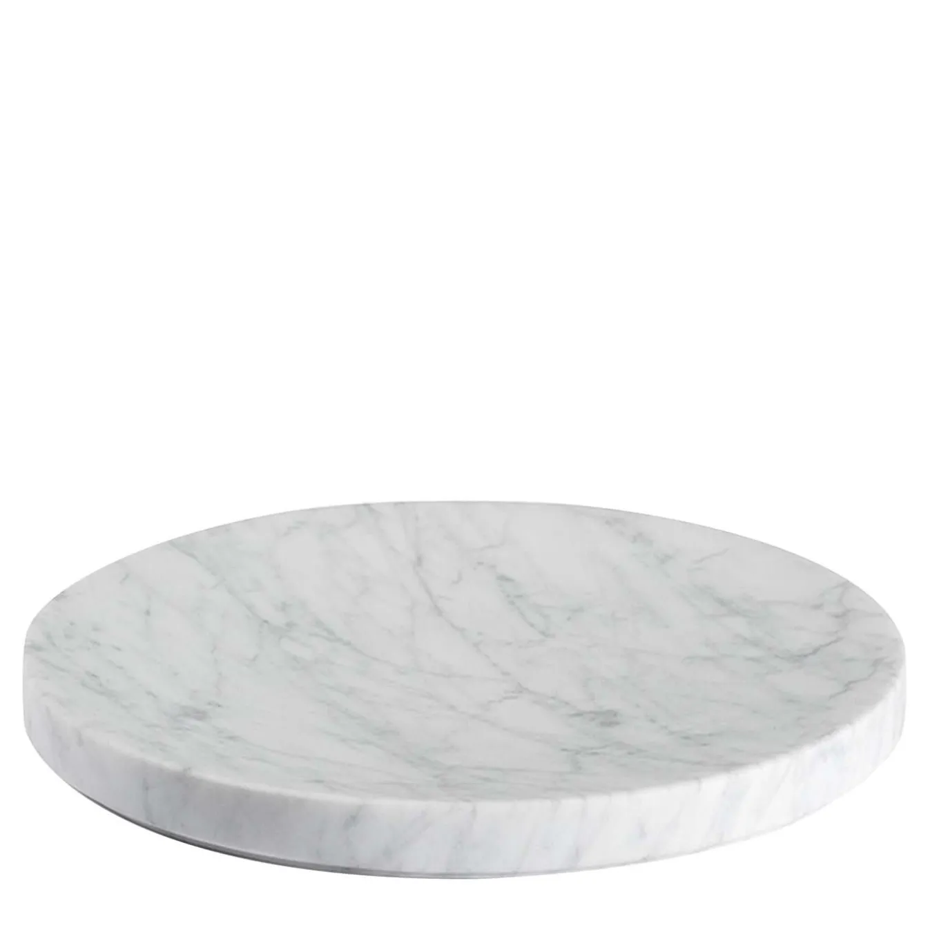 Fruttiera Ellipse in marmo di Carrara