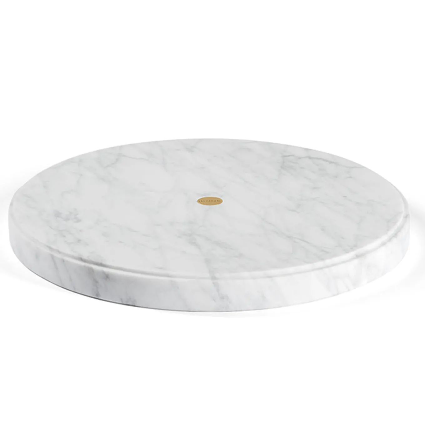 Fruttiera Ellipse in marmo di Carrara
