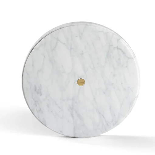 Fruttiera Ellipse in marmo di Carrara