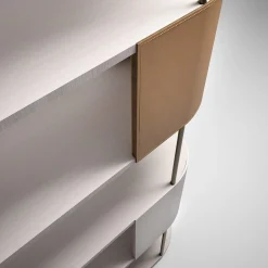 Gae Piccola libreria modulare bianca e grigia