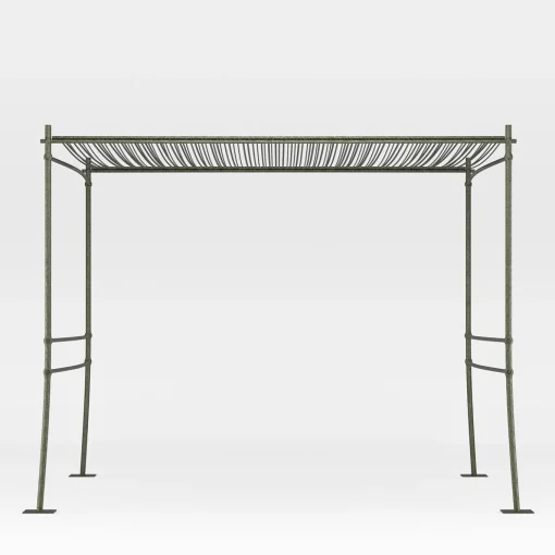 Gazebo quadrato Bambusae di Zanellato/Bortotto
