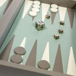 Gioco in scatola Backgammon grigio