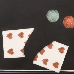 Gioco Tavolo di intarsio in marmo