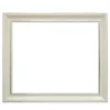 Grande cornice guantiera bianca