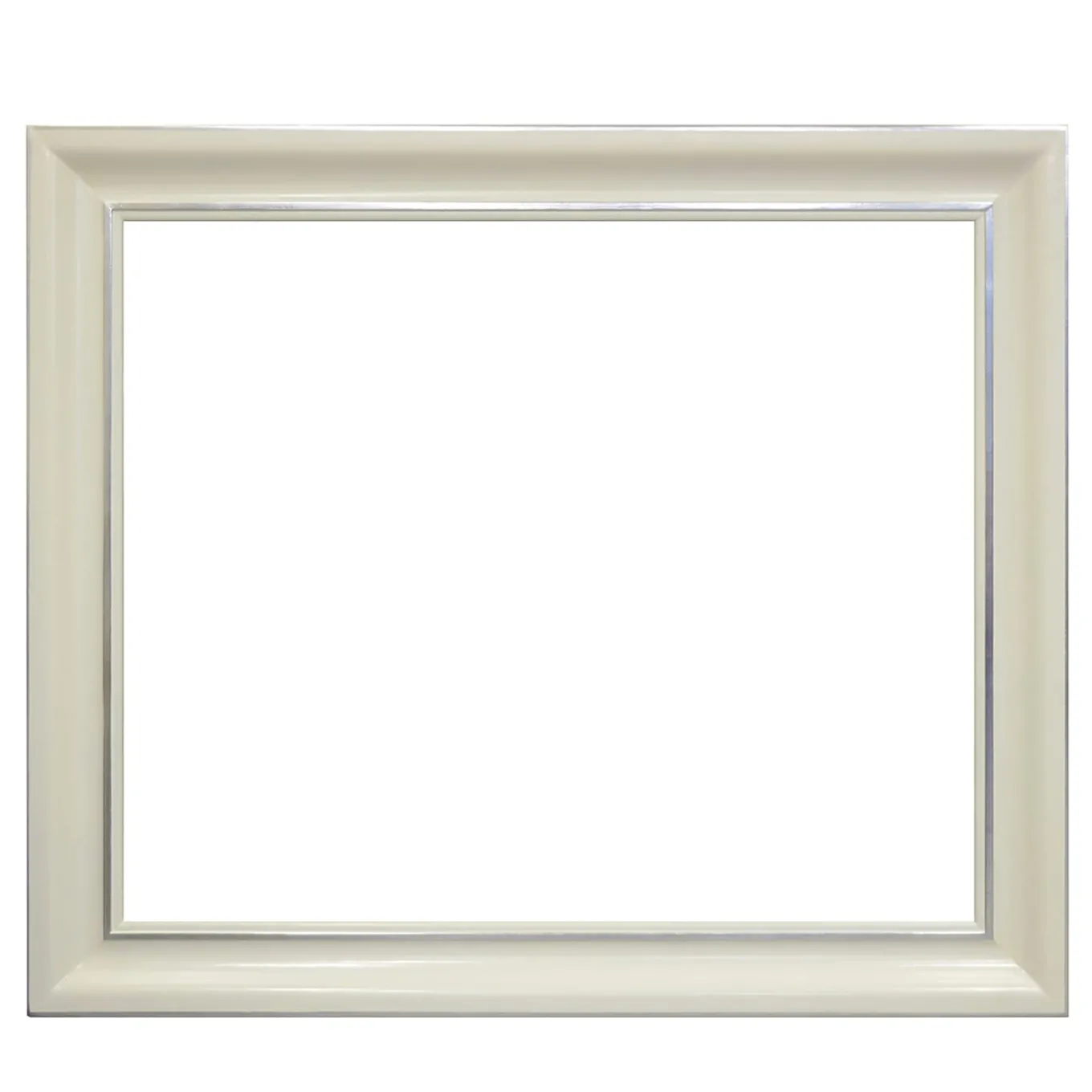 Grande cornice guantiera bianca