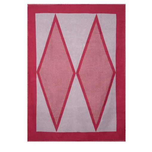 Harlequin True Red-Taupe Fancy Plaid