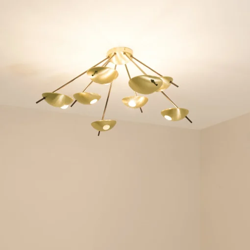 Helios Octo II, lampada da soffitto/parete