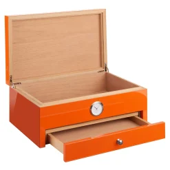 Humidor arancione di ispirazione caraibica (edizione speciale Club)