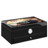 Humidor nero ispirato all'Havana (edizione speciale Club)