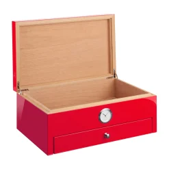 Humidor rosso a colori (edizione speciale del club)