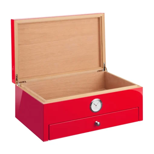 Humidor rosso a colori (edizione speciale del club)