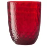 Idra Set di 2 bicchieri da acqua rossi Balloton