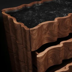 Il Pezzo 2 Cassettiera Nera