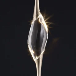 Il Pezzo 12 Cluter a 9 pendenti ottone satinato