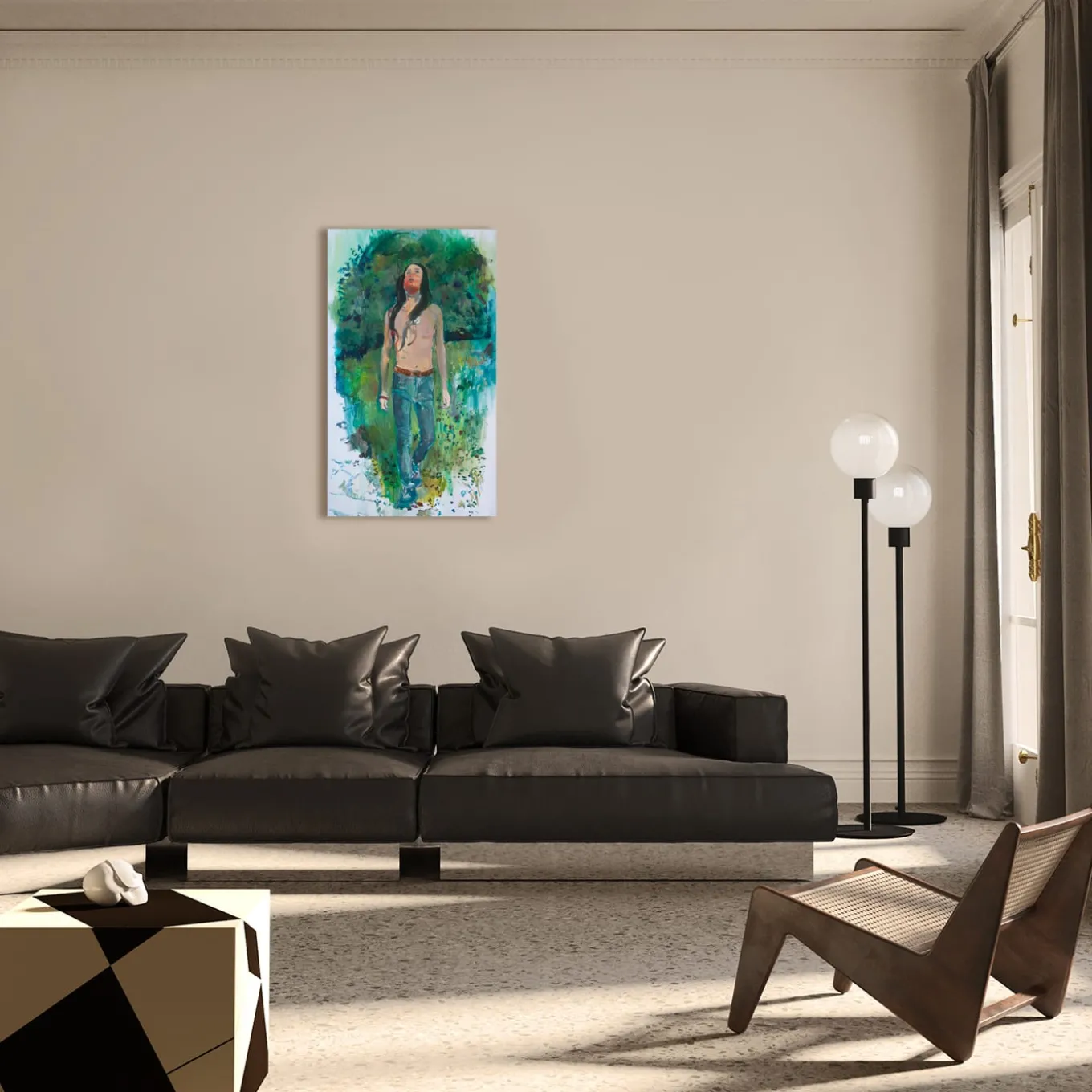 In riva a questo fiume Pittura #2