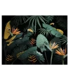 Jungle Dream Black Nature Carta da parati